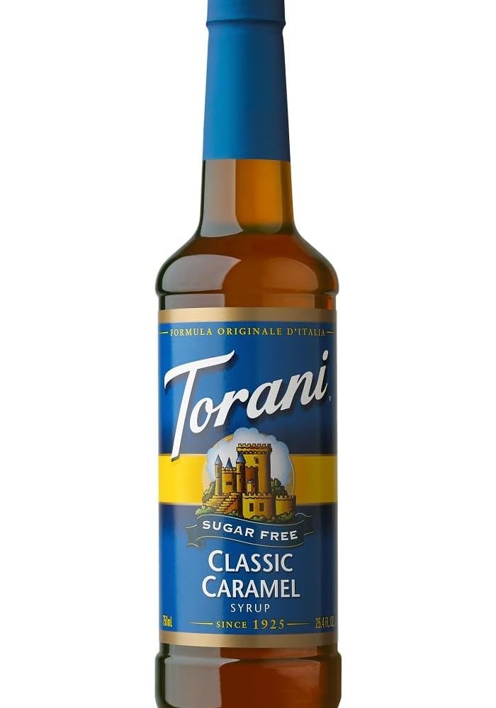 Torani Sugar Free Classic Caramel Syrup - 750ml - Image 1